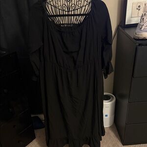 Elegant Black Women's Dress